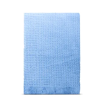 Stockholm Baumwolldecke 130x180cm - Millenium blue - Rug Solid