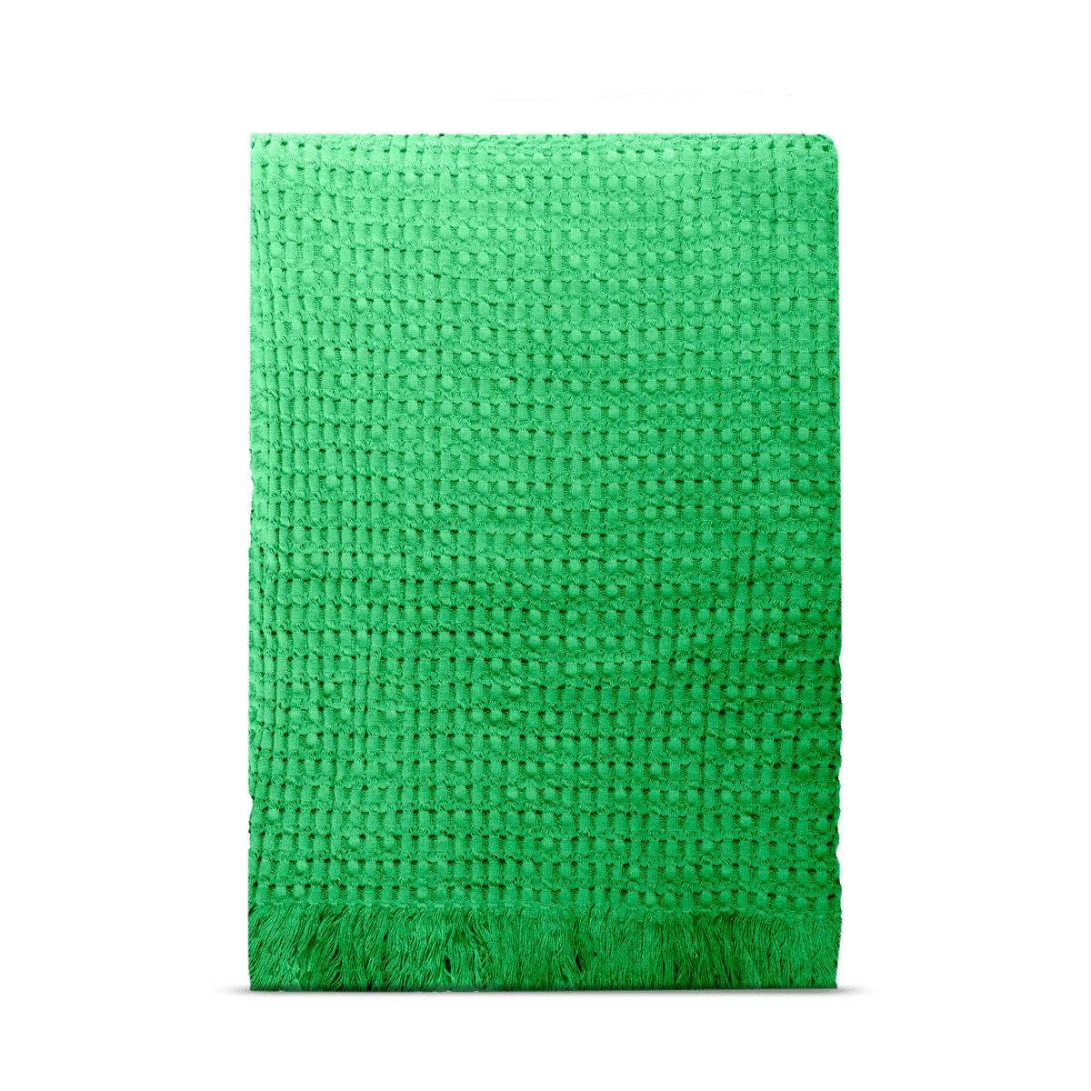 Rug Solid Stockholm Baumwolldecke 130x180cm Racing green