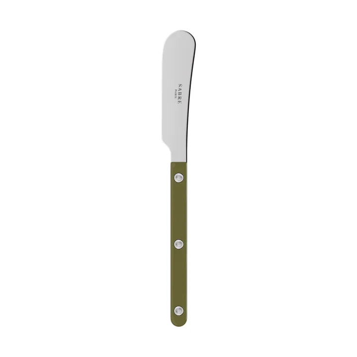 Bistrot solid Buttermesser 14 cm - Green fern - SABRE Paris