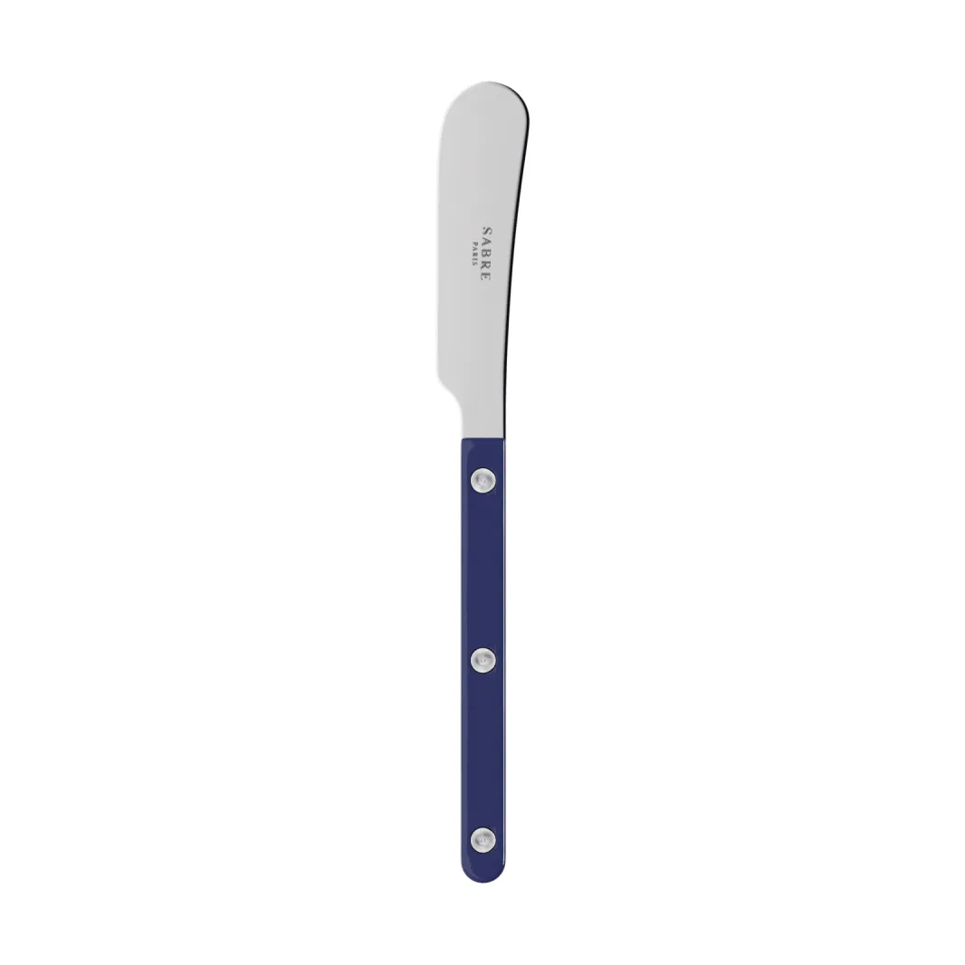 Bistrot solid Buttermesser 14 cm, Navy blue SABRE Paris