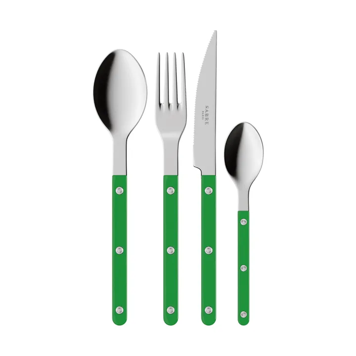 Bistrot solides Besteckset 4-teilig - Garden green - SABRE Paris
