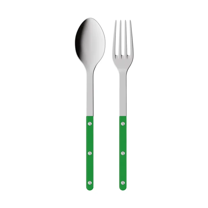 Bistrot solides Servierbesteck 2-teilig - Garden green - SABRE Paris