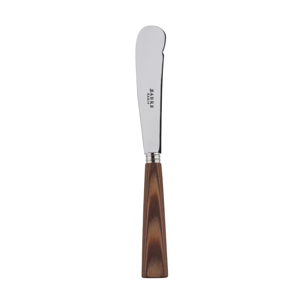 Nature Buttermesser 16 cm, Light wood laminated SABRE Paris