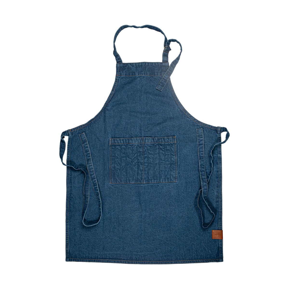 Sagaform Aron denim Schürze 70x90 cm Blau