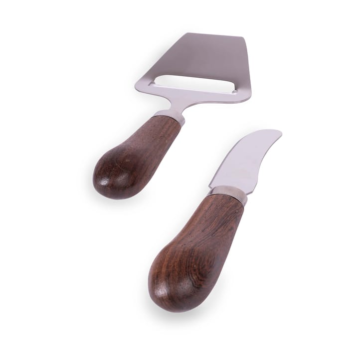 Astrid Käsehobel und Buttermesser, Braun-silber Sagaform