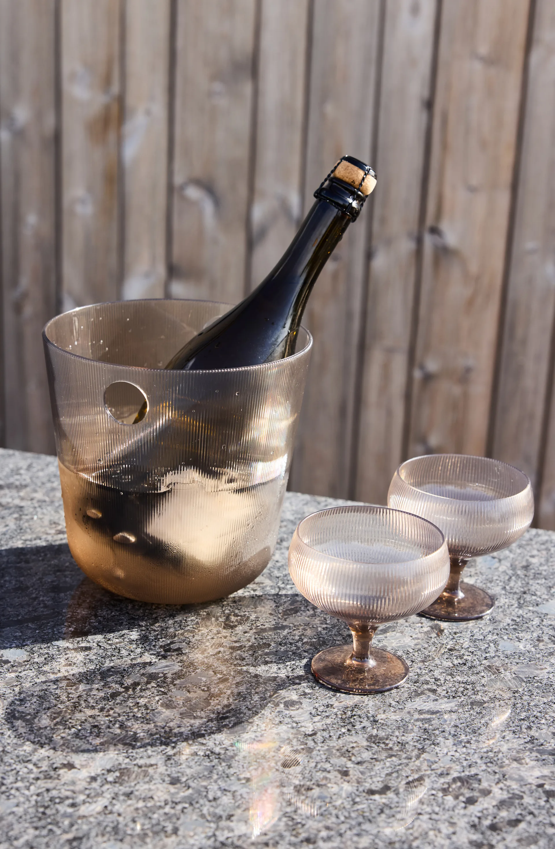 Billi Weinkühler Ø18 cm, Braun Sagaform