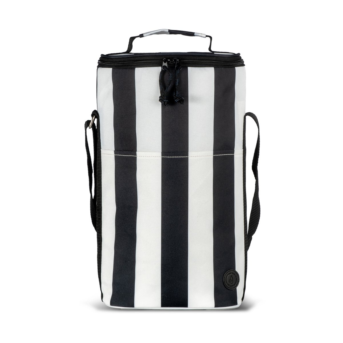 Sagaform City Kühltasche hoch 9 L Schwarz-weiß