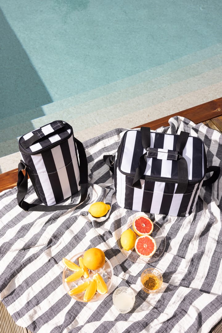 City Kühltasche hoch 9 L, Schwarz-weiß Sagaform