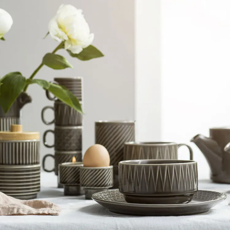 Coffee & More Eierbecher, Grau Sagaform