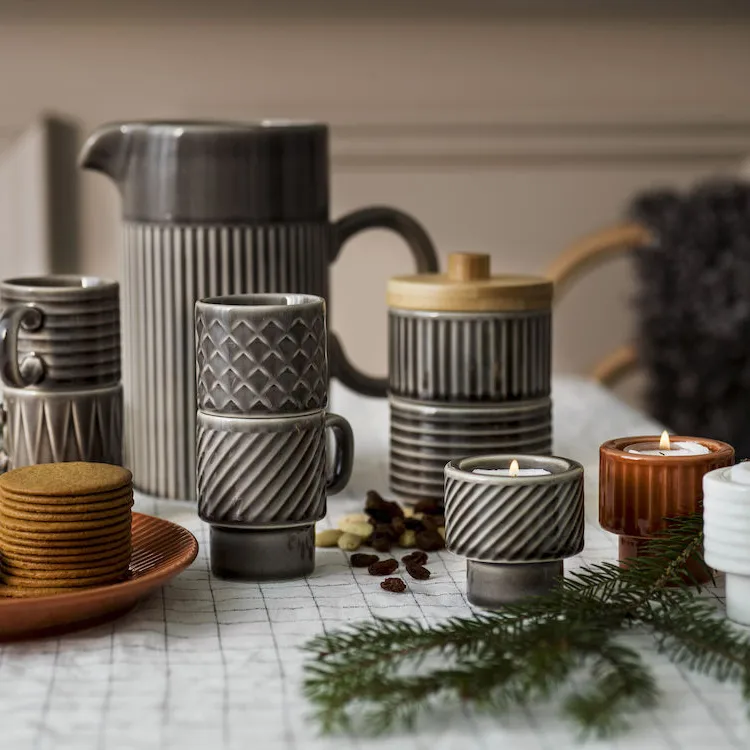 Coffee & More Eierbecher, Grau Sagaform