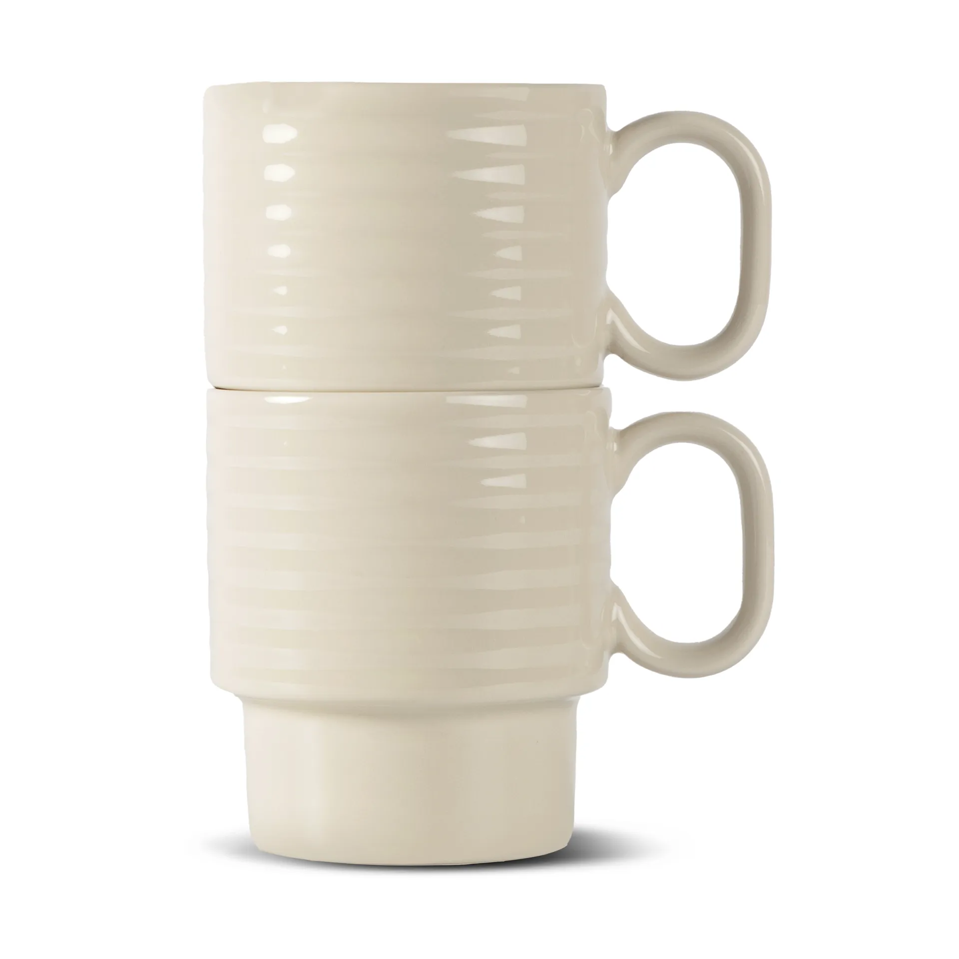 Coffee & More Kaffeetasse 2er Pack, Beige Sagaform