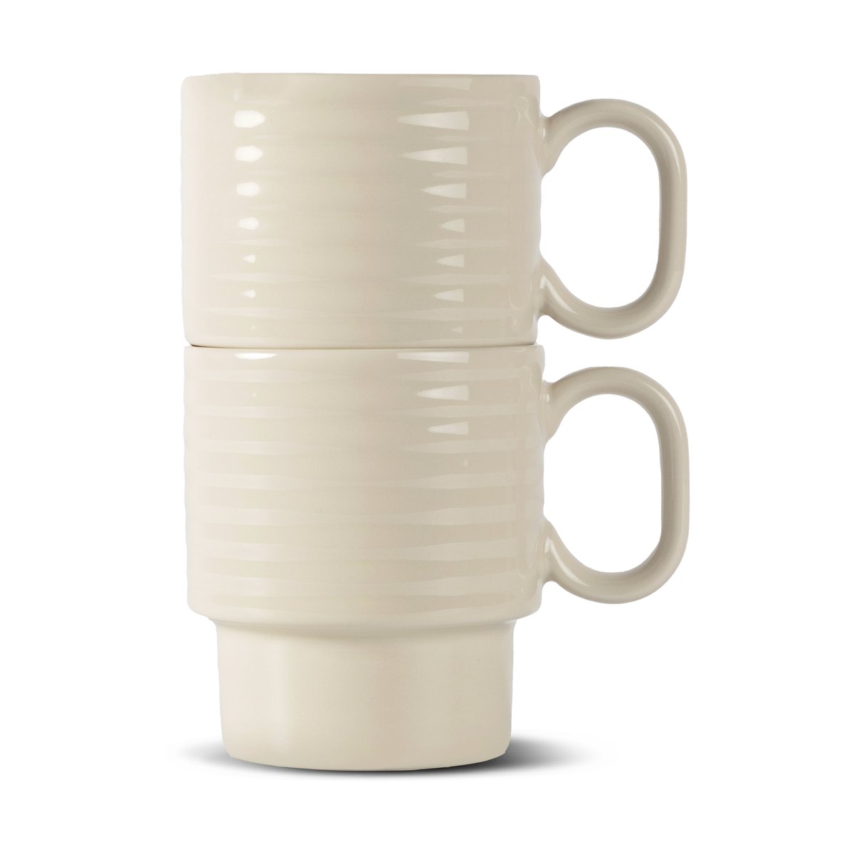 Sagaform Coffee & More Kaffeetasse 2er Pack Beige