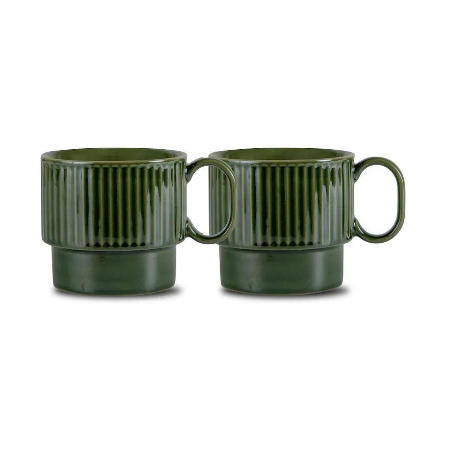 Sagaform Coffee & More Teetasse 2er-Pack Grün