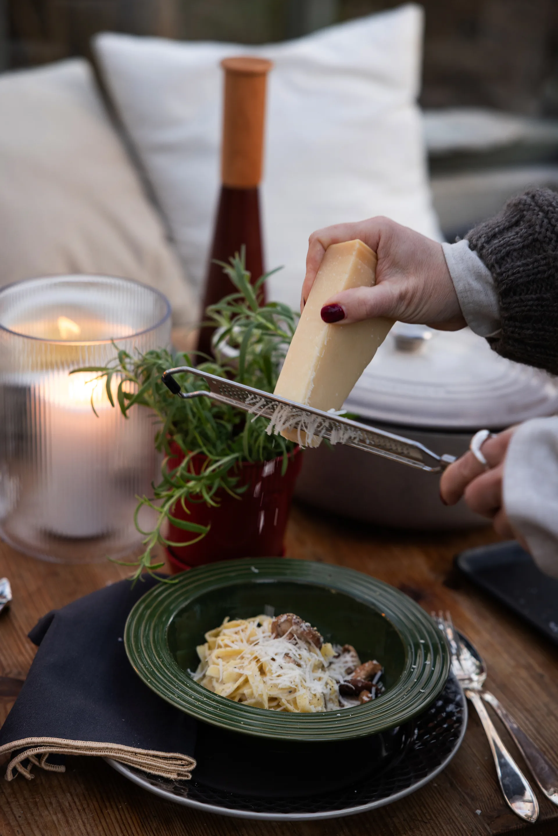 Coffee & More tiefer Teller Ø22 cm, Grün Sagaform