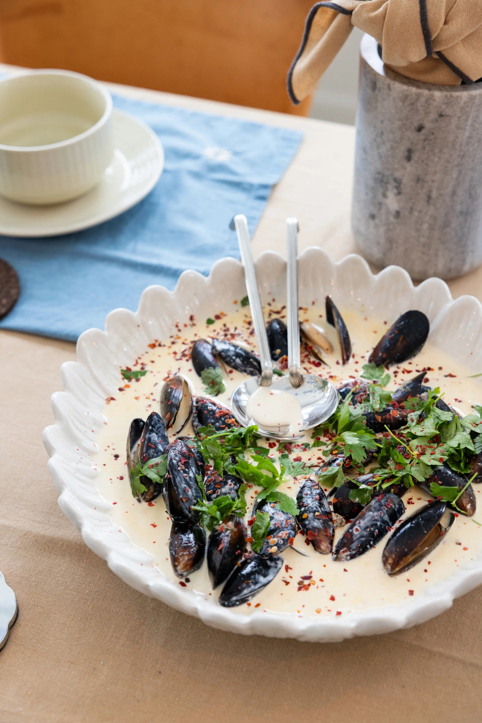 Dagny tiefe Schale Ø32 cm, Weiß Sagaform