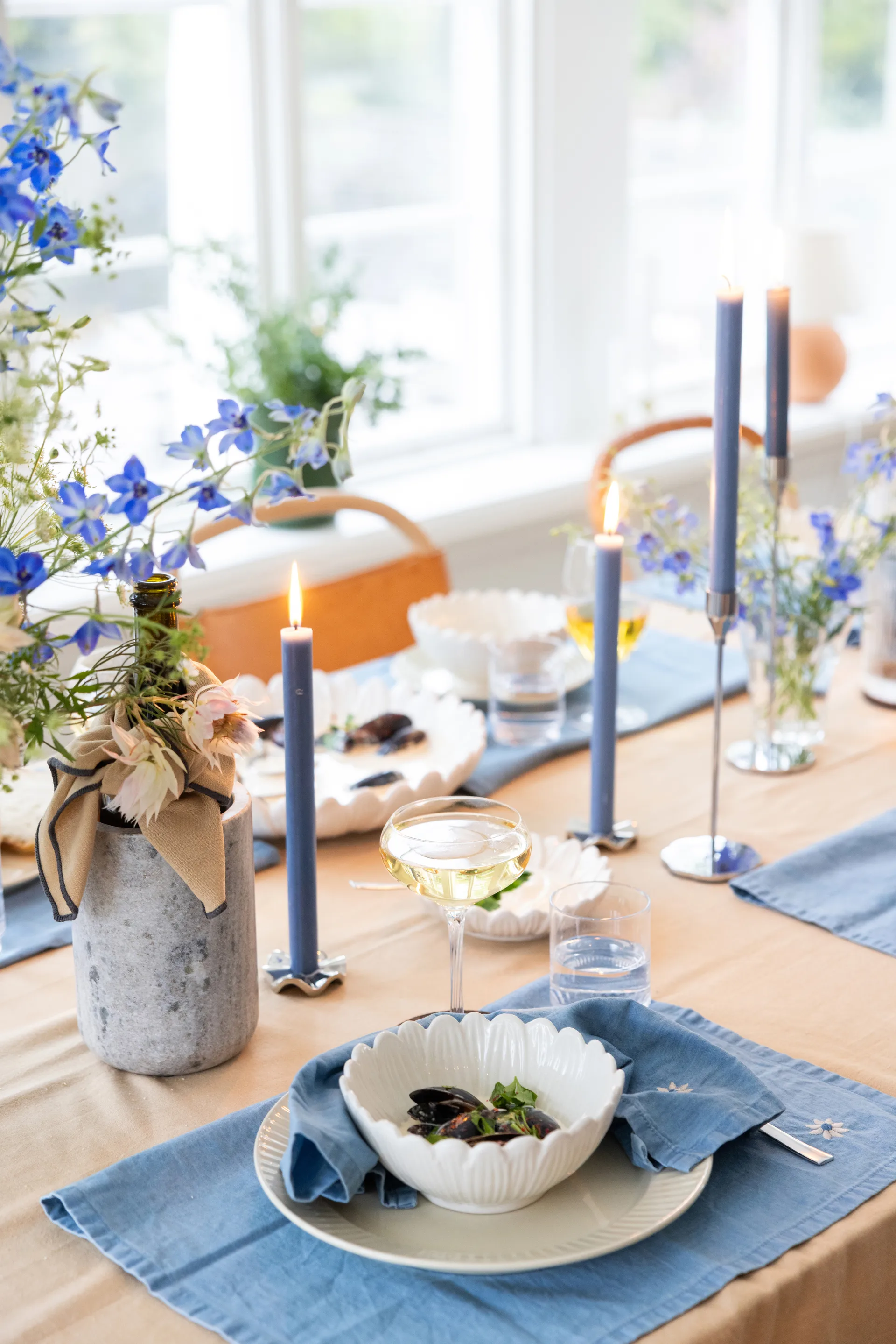 Dagny tiefe Schale klein Ø16 cm, Weiß Sagaform