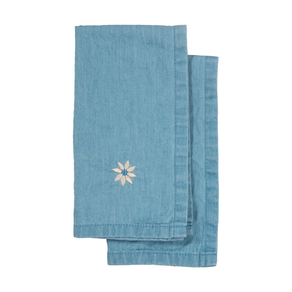 Sagaform Eden denim Küchentuch 50x70 cm 2er-Pack Blau
