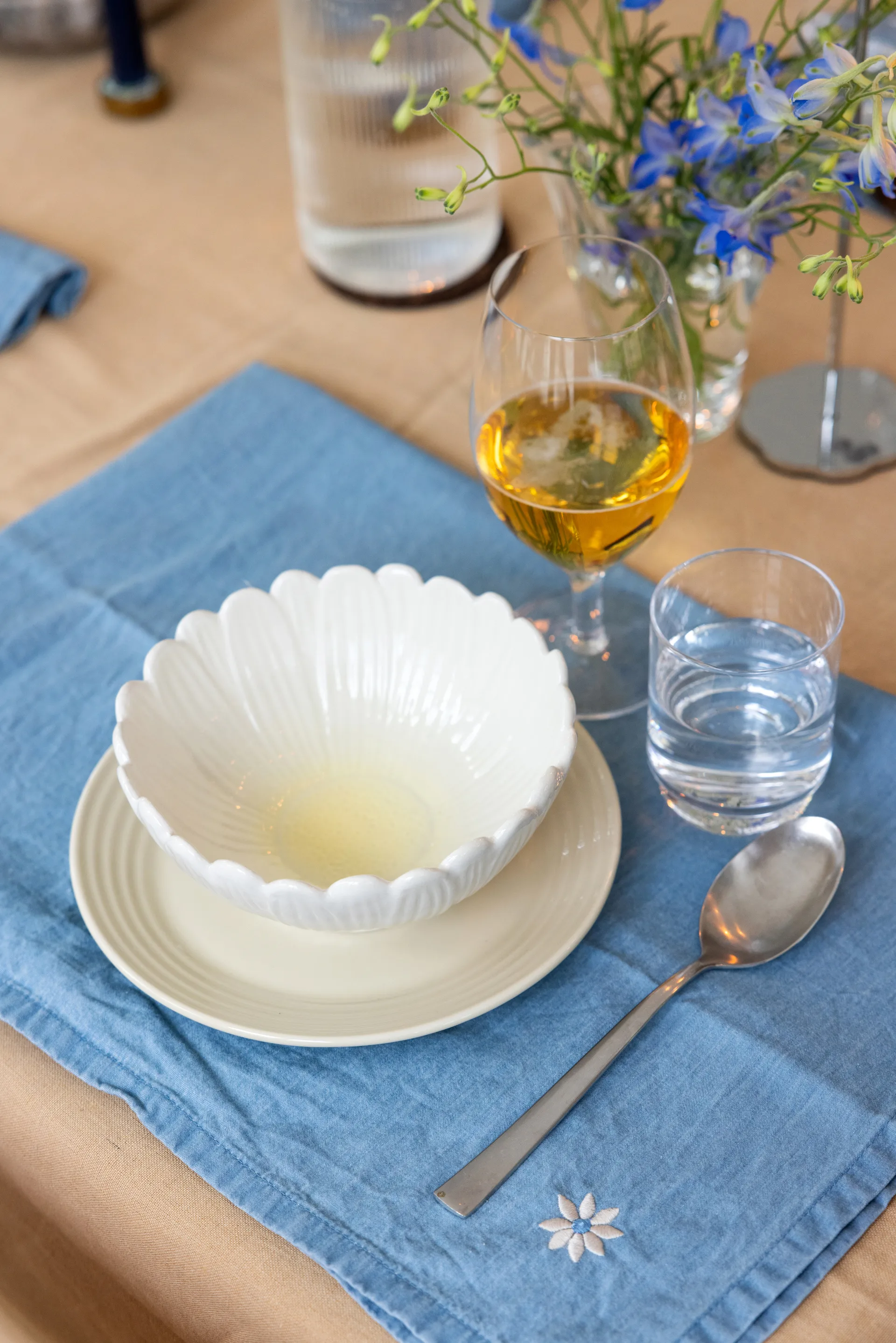 Eden denim Küchentuch 50x70 cm 2er-Pack, Blau Sagaform