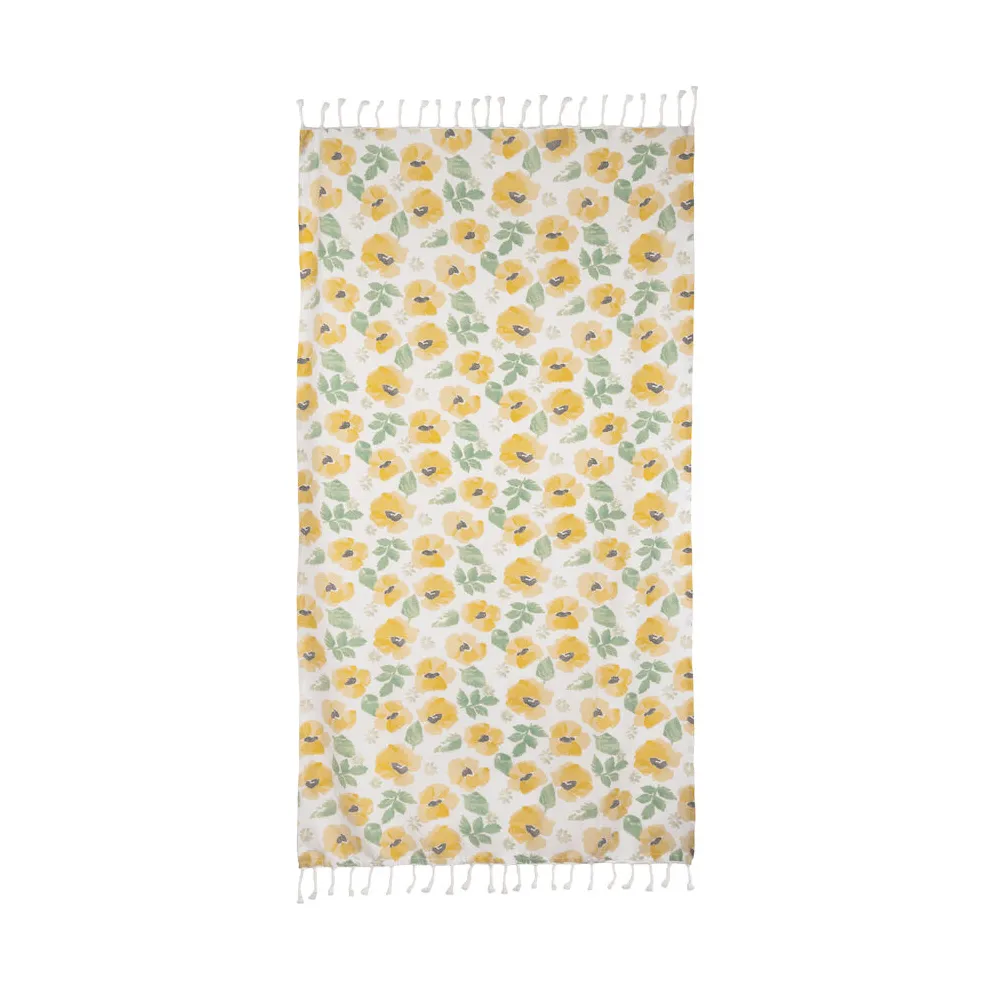 Sagaform Eden hamam Handtuch 90×170 cm Gemischtes Gelb Sagaform Eden hamam Handtuch 90×170 cm Gemischtes Gelb