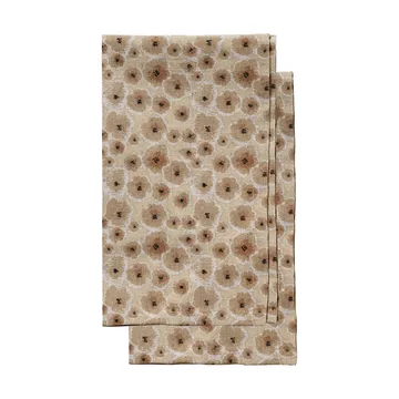 Edith Küchenschürze 50x70 cm 2er Pack - Gemischt beige - Sagaform