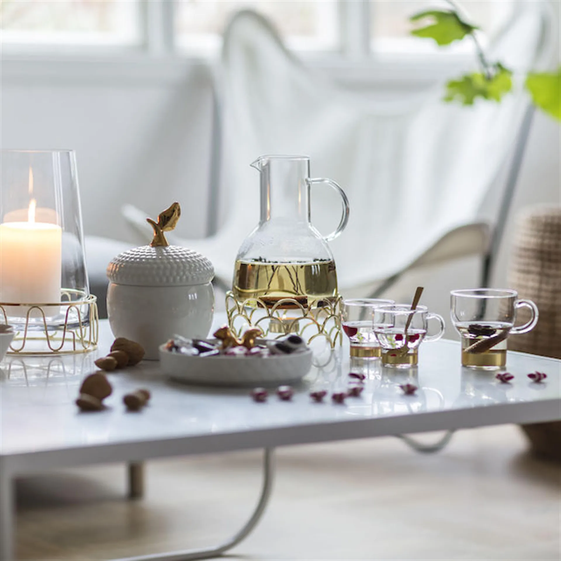 Ekorre Servierschale, Gold Sagaform