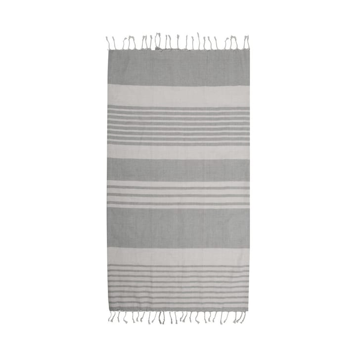 Ella hamam gestreiftes Handtuch 90x170 cm - Grau - Sagaform