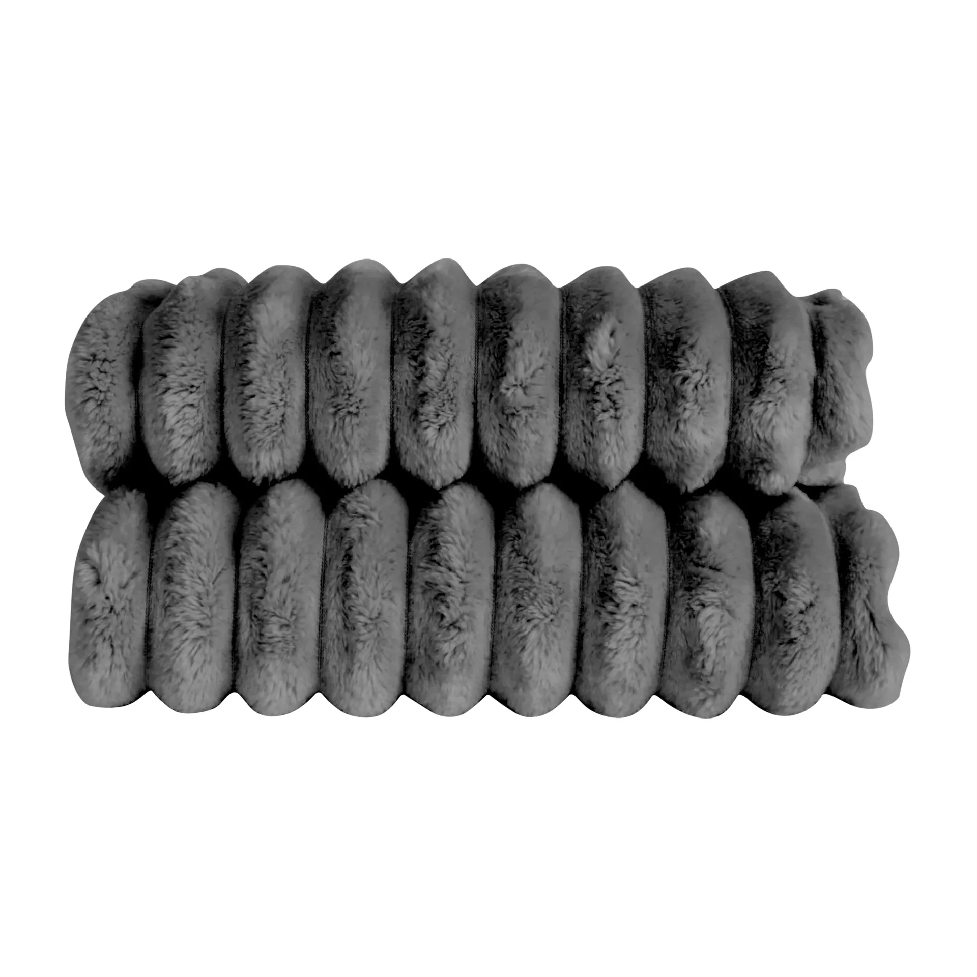 Esther Fleece-Wolldecke, Grau Sagaform