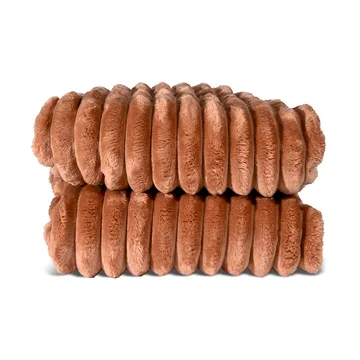 Esther Fleece-Wolldecke - Hellbraun - Sagaform