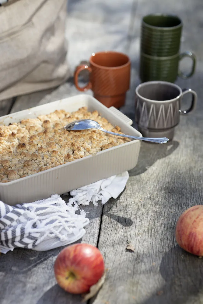 Flora Ofenform beige, 29,5 x 18,5cm Sagaform