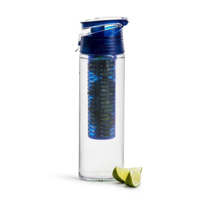 Fresh Flasche mit Fruchteinsatz 75cl - Blau - Sagaform