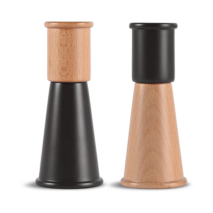 Gurken Salz- und Pfeffermühle klein 2 Teile - Schwarz-braun - Sagaform