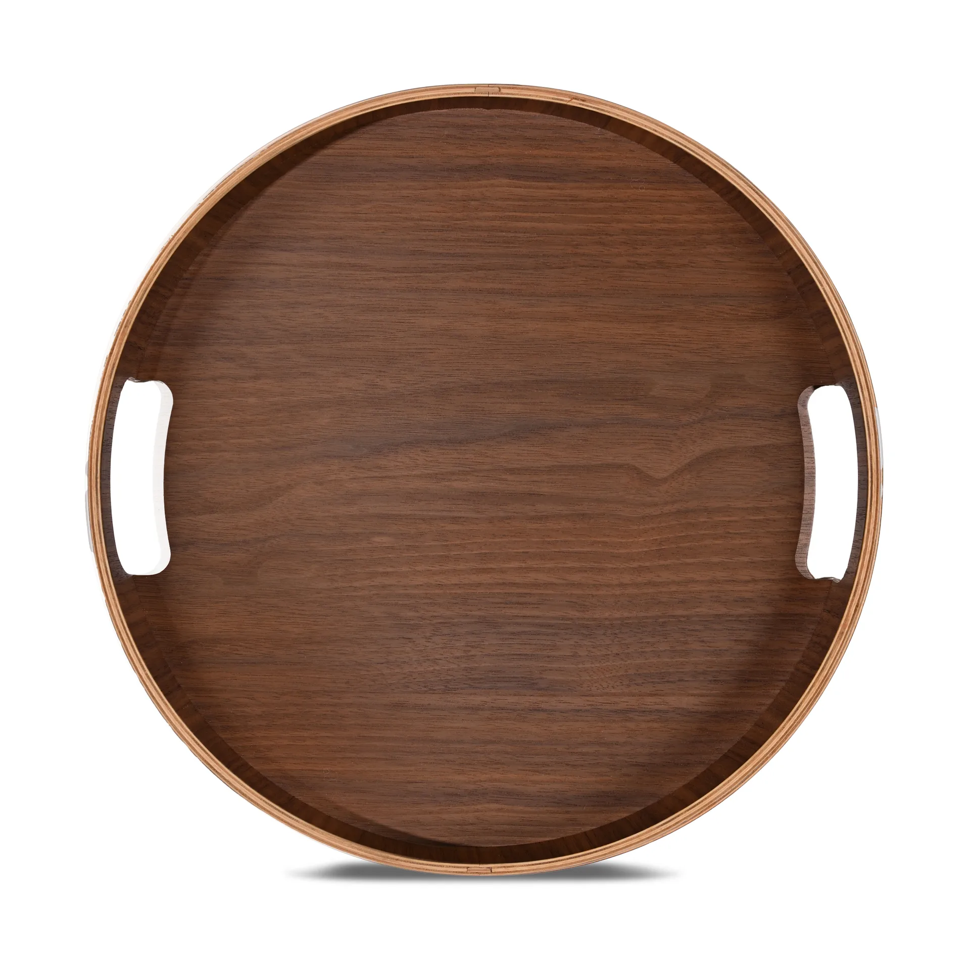 Hanna runde Tablett Ø35 cm, Dunkelbraun Sagaform