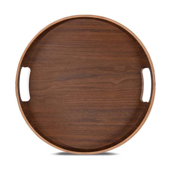 Hanna runde Tablett Ø35 cm - Dunkelbraun - Sagaform