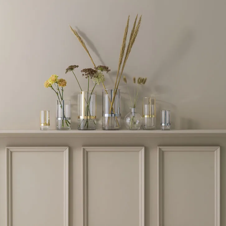 Hold Vase, Silver Sagaform