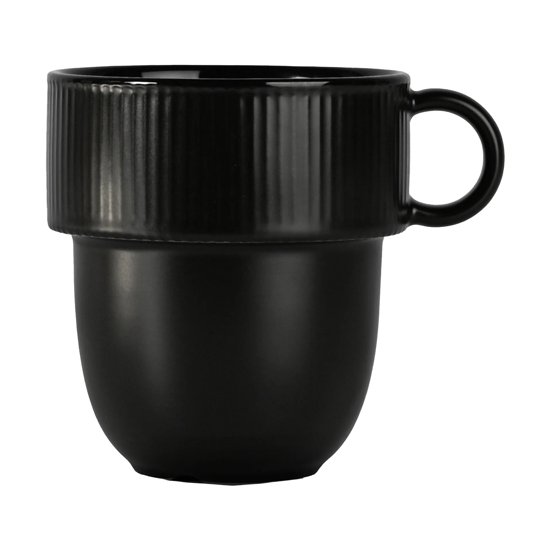 Inka Teetasse 37,5 cl, Schwarz Sagaform