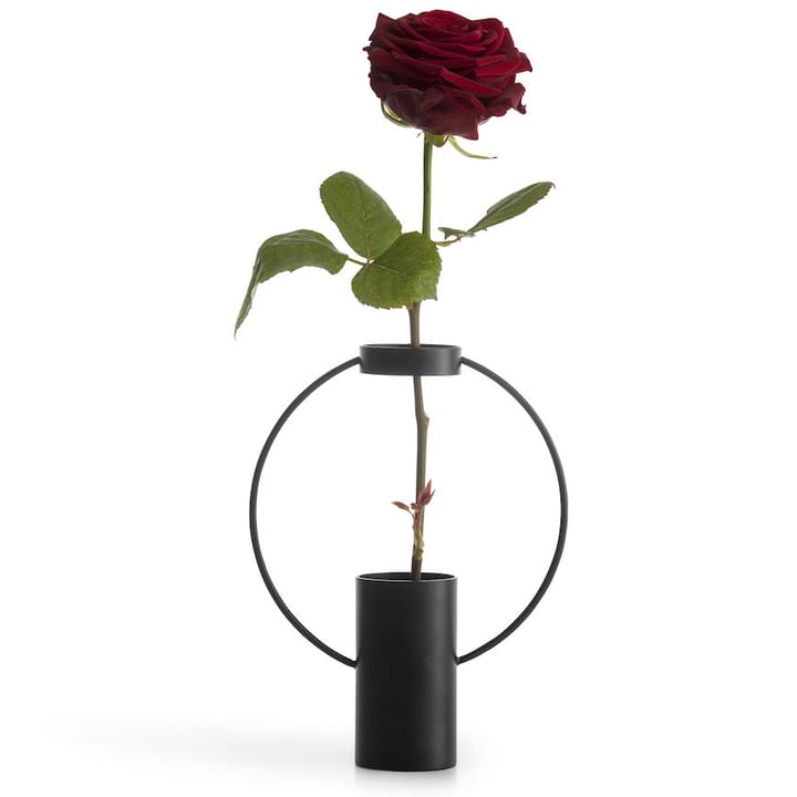 Moon Vase 21cm - Schwarz - Sagaform