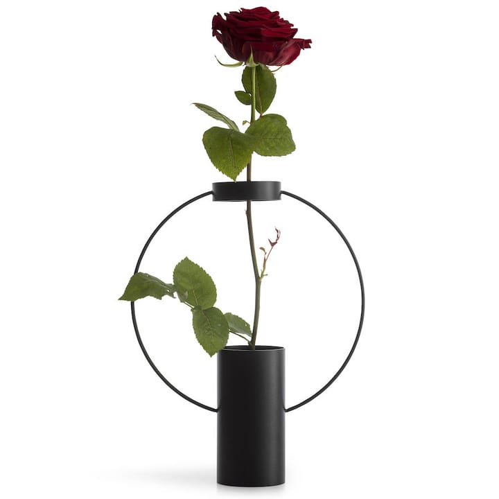 Moon Vase 30cm, Schwarz Sagaform