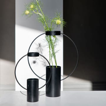 Moon Vase 30cm - Schwarz - Sagaform