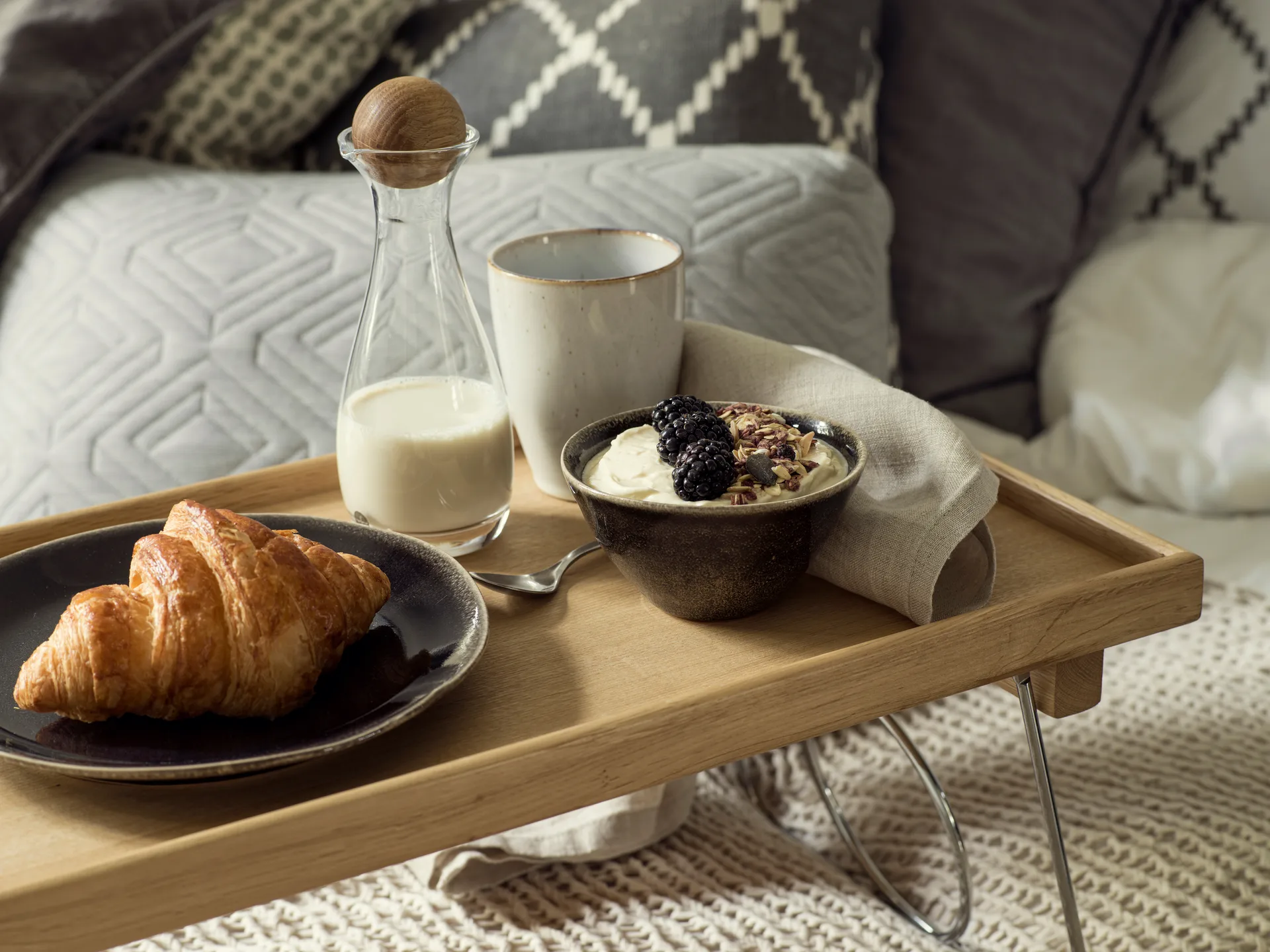 Nature Bett-Tablett, Eiche Sagaform