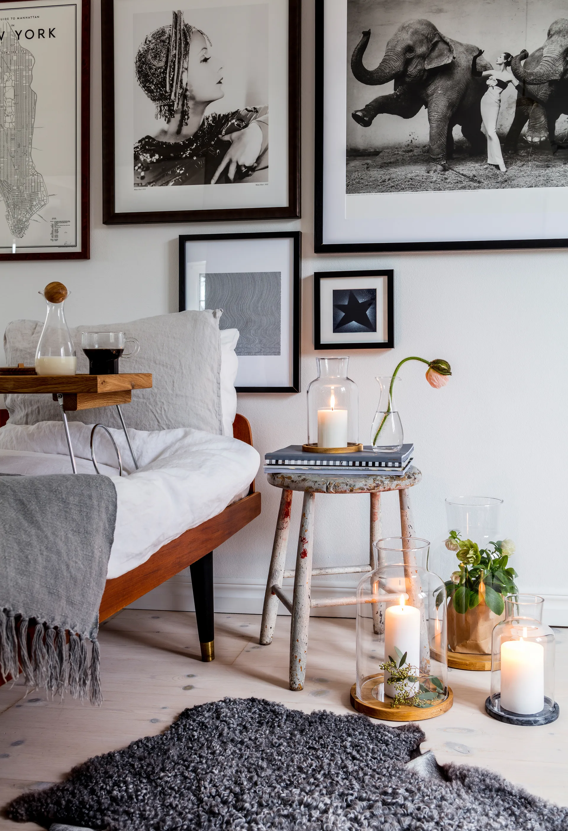 Nature Bett-Tablett, Eiche Sagaform