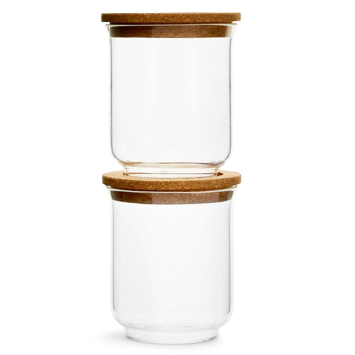 Nature Glassose mit Deckel, Klein Sagaform