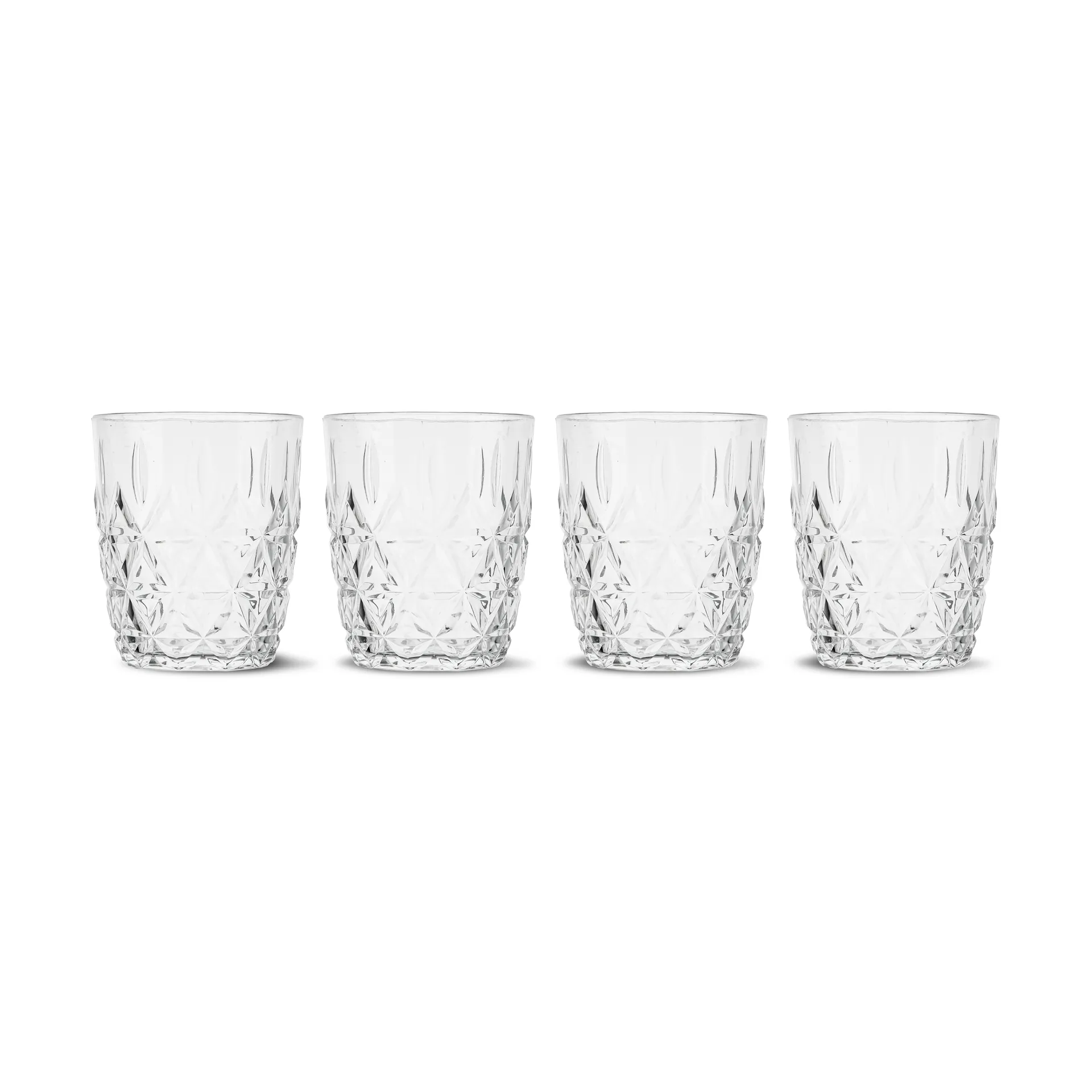 Picknick Juni Wasserglas 28 cl 4er-Pack, Klar Sagaform