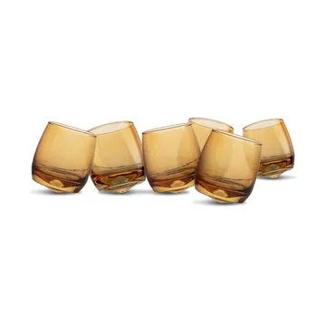 Sagaform Becher mit abgerundetem Boden 30 cl 6-Pack - Amber - Sagaform