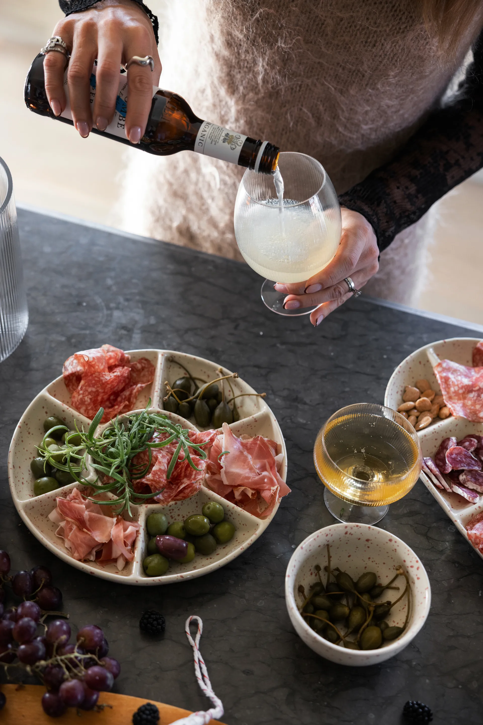 Sagaform Blanka Bierglas 50 cl 2er-Pack, Klar Sagaform