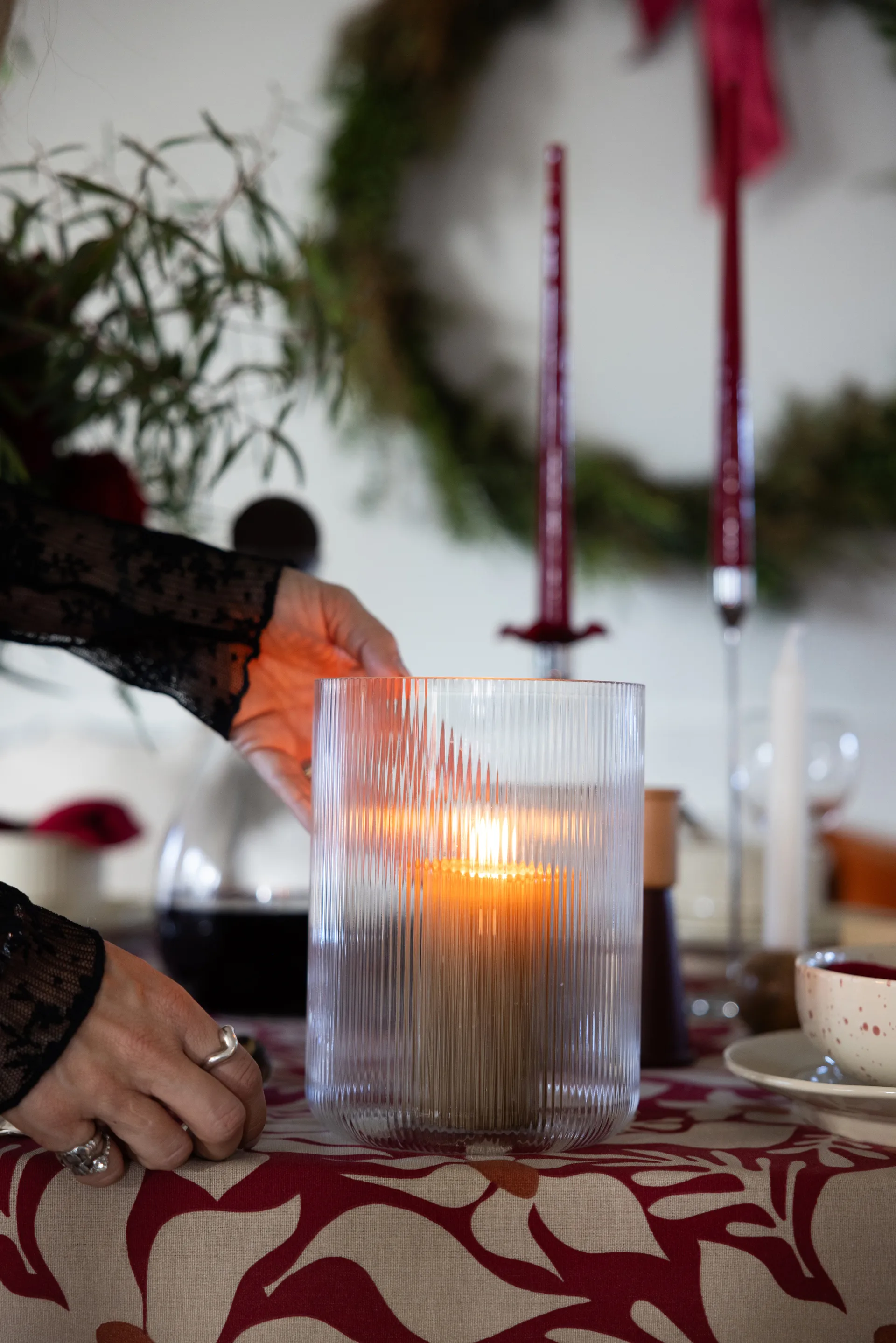 Sagaform Blanka Vase/Weinkühler Ø15x20 cm, Klar Sagaform