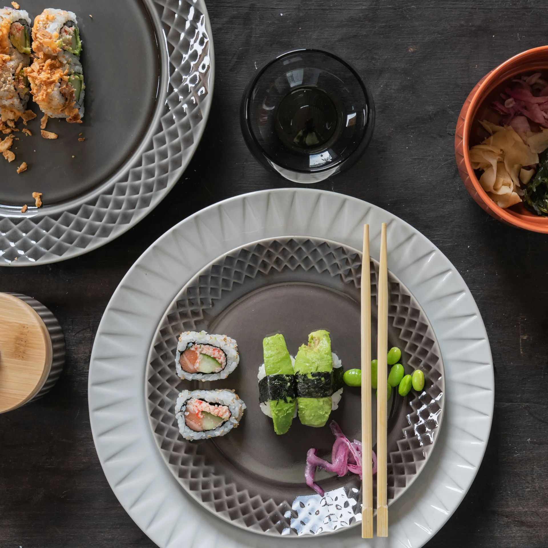 Spectra Wasserglas 4-pack, Grau Sagaform