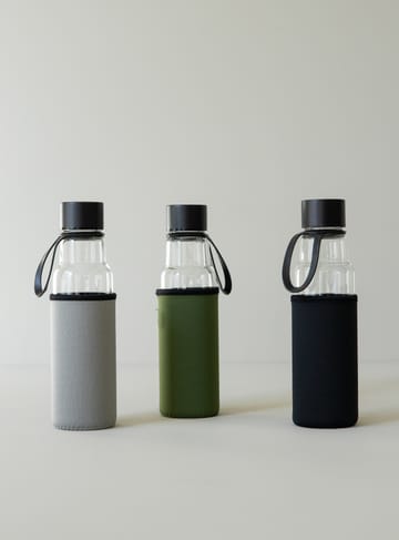 To Go Glasflasche 60cl - Schwarz - Sagaform