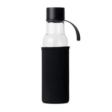 To Go Glasflasche 60cl - Schwarz - Sagaform