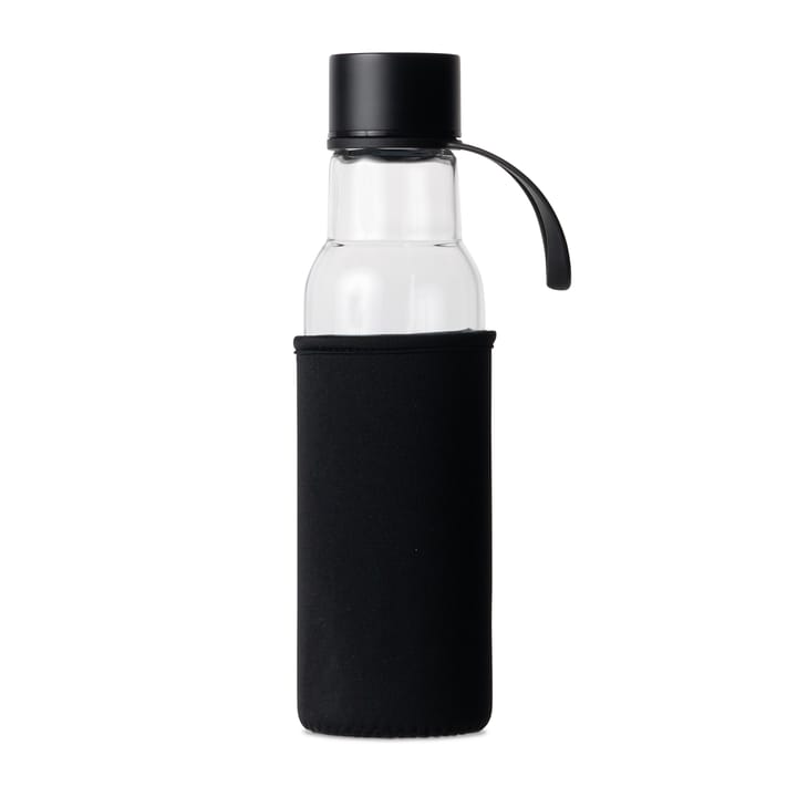 To Go Glasflasche 60cl - Schwarz - Sagaform