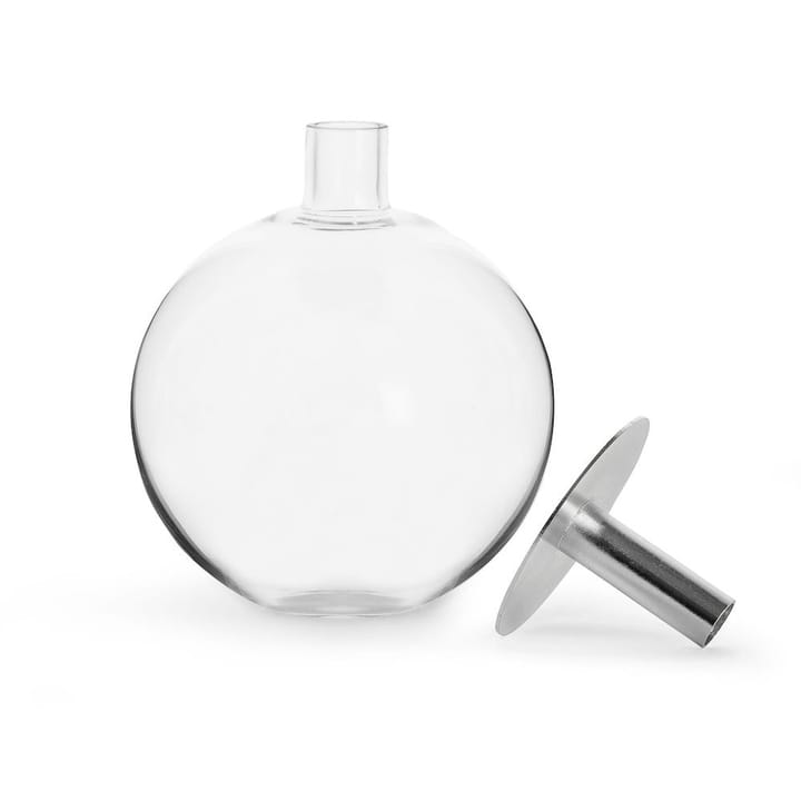 Top Vase, Silberfarben Sagaform